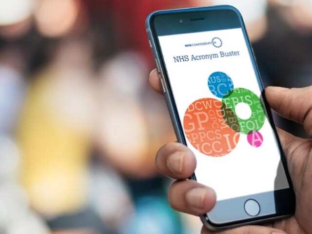 NHS Acronym Buster app development